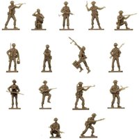 A00763V Vintage WWII British Infantry Model Building Kit