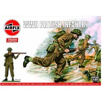 Vintage WWII British Infantry Model Soldiers