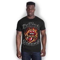 Tattoo You Flaming Tongue T Shirt