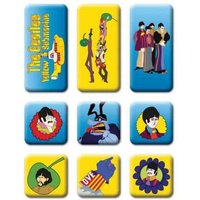Submarine Various Designs Fridge Magnet Set