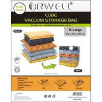 Cube Vacuum Storage Bag X Large 55 x 70 x 30cm 1pk x 70 x 30 cm