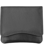 PRIMEHIDE Women's 'Verona' Leather Small Pouch Purse in Black