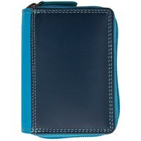 London Leather Fan Card Holder Purse