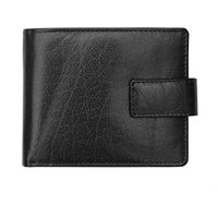 PRIMEHIDE Men's 'Ricco' Leather Bifold Wallet in Black