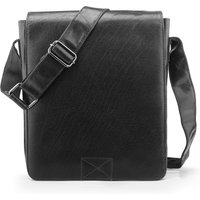 PRIMEHIDE Men's Genuine Leather Messenger Bag in Black