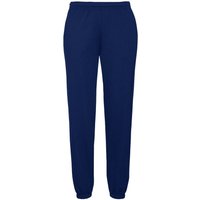 Fruit of the Loom Men's Classic 80/20 Jogging Bottoms in Navy | Size: 3XL