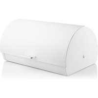 Swan Serenity Bread Bin with Roll Top Lid, 14 Litre, White SWKA18535WHT | Size: A