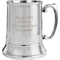 Stainless Steel Tankard Metallic