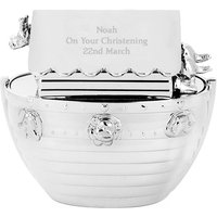 Noahs Ark Money Box Metallic