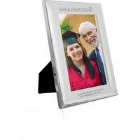 Personalised Memento Company Personalised Graduation Silver 4x6 Photo Frame