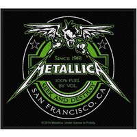 Patch Seek & Destroy Fuel Label Sew On 8cm x 10cm cm x 10 cm