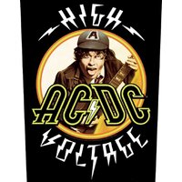 Back Patch Angus High Voltage Band Logo Woven 36 cm x 29 cm