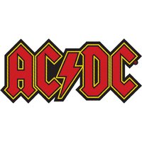 Patch Classic Lightning Logo Woven Cut Out 9cm x 4cm cm x 4 cm