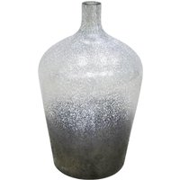 Ivyline Verre Stem Atlantic Blue Frosted Vase H30Cm W18Cm