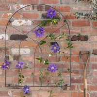Ivyline Outdoor Arch Trellis Bronze H100cm W80cm | Online Best Seller | Premium Quality | 2 year warranty | Hand Made | Frost proof