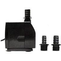 Primrose Mains Powered Water Feature Pump 1, 500LPH in Black