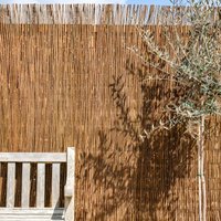 Primrose Premium Willow Natural Garden Screening Roll Privacy W5m x H1.5m in Brown