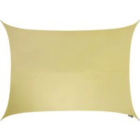 5m x 4m Waterproof Patio Sun Shade Sail Canopy 98% UV Block Free Rope