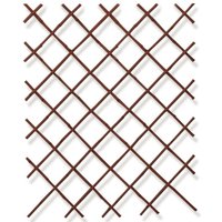 Primrose Black Natural Bamboo Expandable Fencing Screening Trellis 200cm