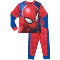 Marvel Boy's Spiderman Pyjamas in Red | Size: 3-4 Years