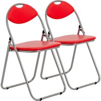Padded Folding Chairs Pack 2