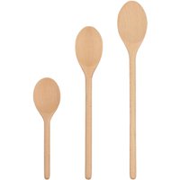 3pc Wooden Cooking Spoon Set