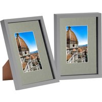 3D Shadow Box Frames A5 Mount A4 Mount Pack 2 Grey