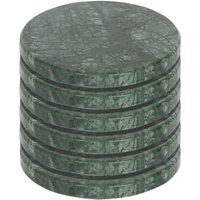 Round Marble Coasters 10cm Pack 6