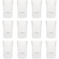 Rink Drink Tall Shot Glasses - 25ml - Clear - Pack of 12