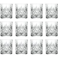 RCR Crystal Melodia Whisky Glasses - 340ml - Pack of 12 in Clear