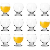 LAV Nectar Glass Tumblers - 215ml - Pack of 12 in Clear