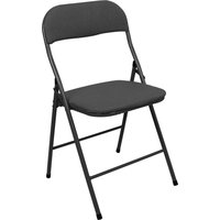 Fabric Padded Metal Folding Chair