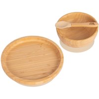 3pc Round Bamboo Weaning Set