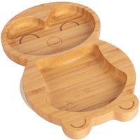 Penguin Bamboo Suction Plate