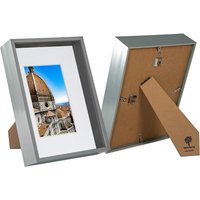 3D Deep Box Frames A5 Mount A4 Mount Pack 2 Grey