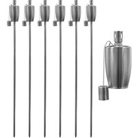 12x Outdoor Flame Torches
