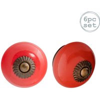 Round Ceramic Cabinet Knobs Pack 6 1000mm x 500mm
