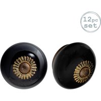 Round Ceramic Cabinet Knobs Pack 12 1000mm x 500mm