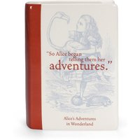 Alice In Wonderland Vase Ceramic Book (14cm) - Pulteney Press (Alice)
