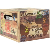 Kimm and Miller (UK) Ltd Around The World Seasoning Set - 9 Sauces Oils & Spices in Beige | Size: 361g