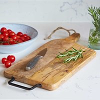 Paper High Natural Mango Wood Rectangular Chopping Board