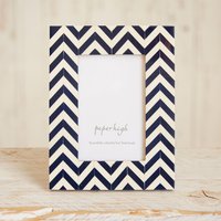 Neha Chevron Patterned Photo Frame