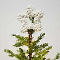 Paper High Felt Natural Star Tree Topper