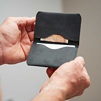 Buffalo Leather Card Wallet