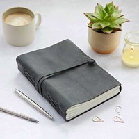 Buffalo Leather Journal Leather Tie