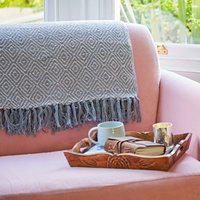 Diamond Cotton Throw
