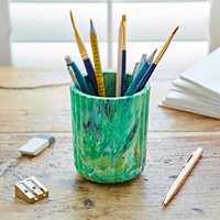 Paper High Repurposed Plastic Tumbler in Green