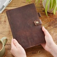 Buffalo Leather Refillable Journal Lined