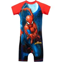 Marvel Boy's Spiderman Surfsuit in Red | Size: 3-4 Years