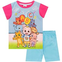 Cocomelon Girl's ABC Short Pyjamas in Pink | Size: 12-18 m